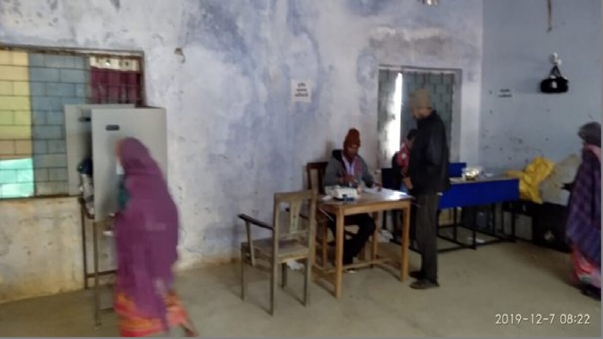 Polling Agent Making Woman Do Fake Voting