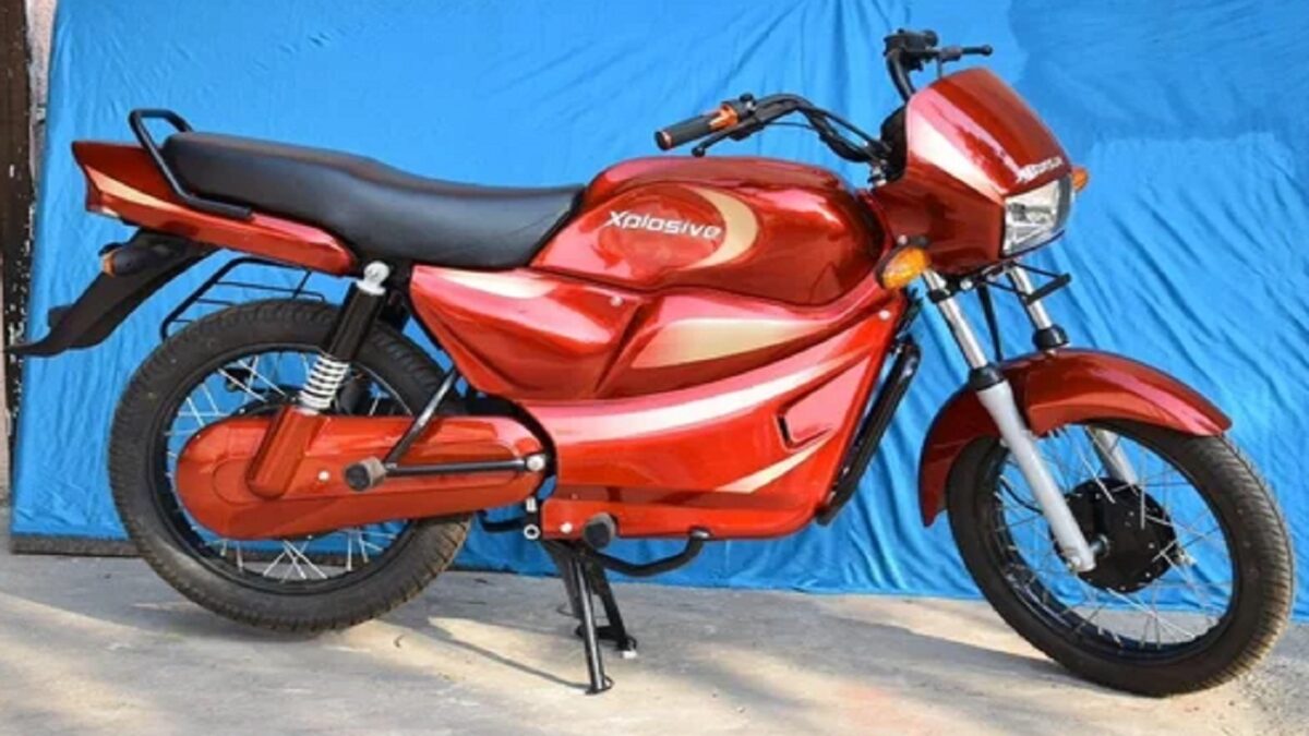 Red Xplosive Electric Bike