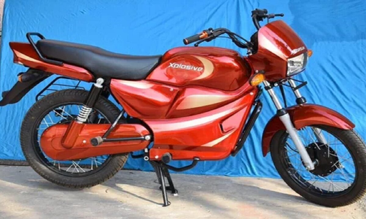 Red Xplosive Electric Bike