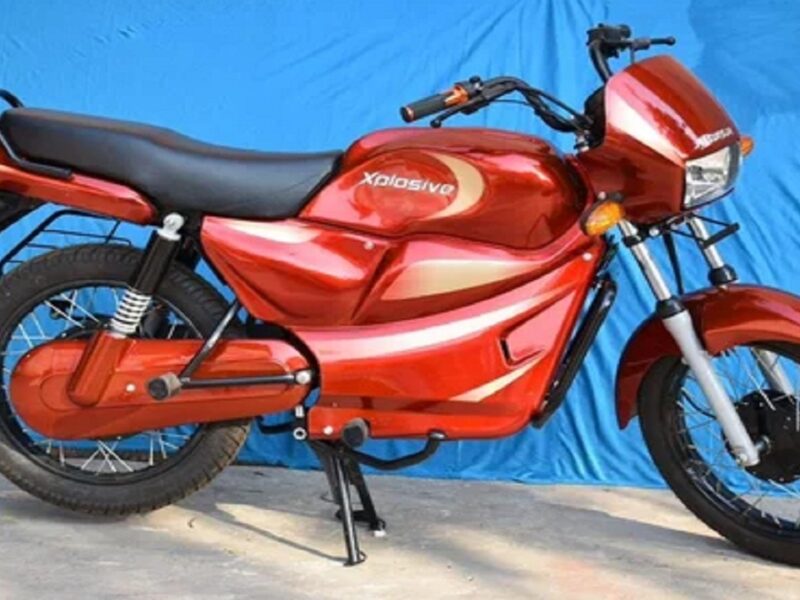 Red Xplosive Electric Bike