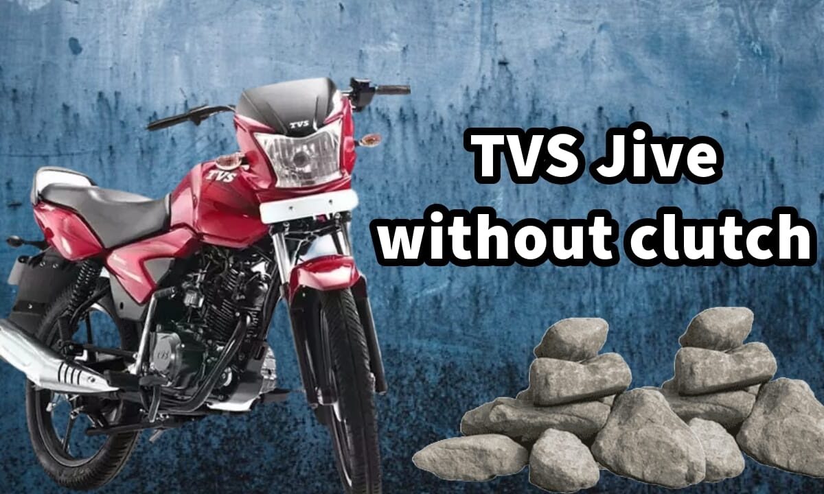 TVS Jive without clutch