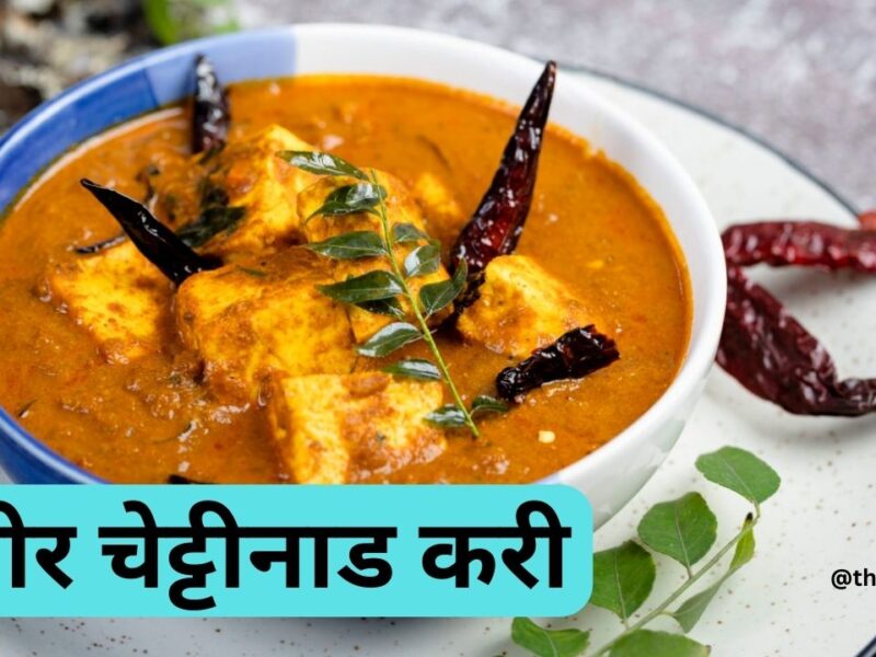 Paneer chettinad curry