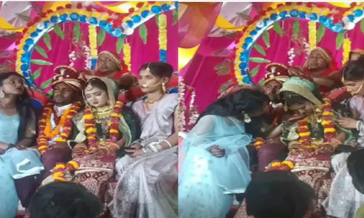 bride and groom video viral