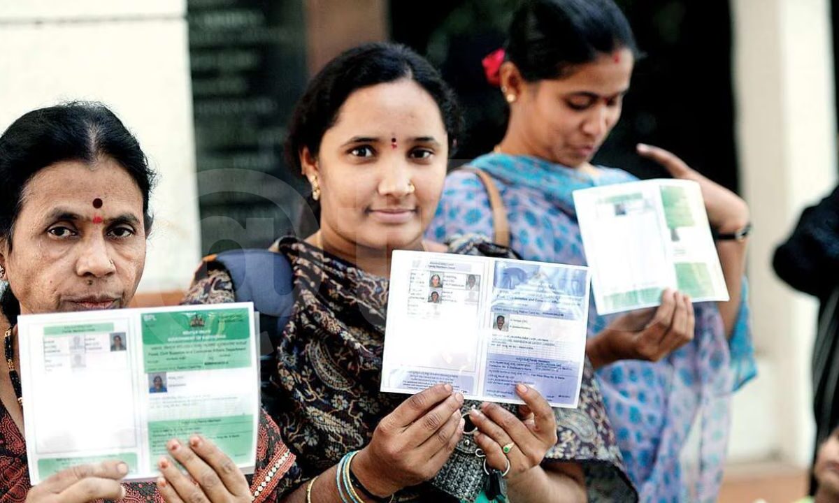 Ration card holders