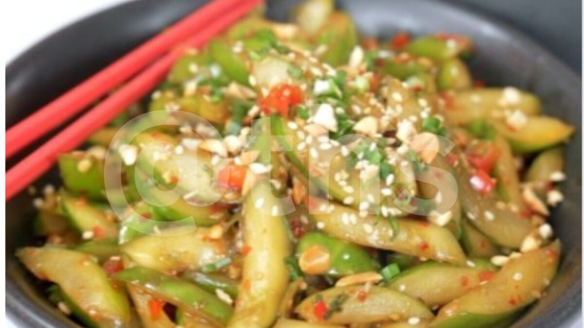 stir fried cucumber