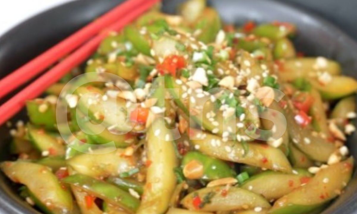 stir fried cucumber