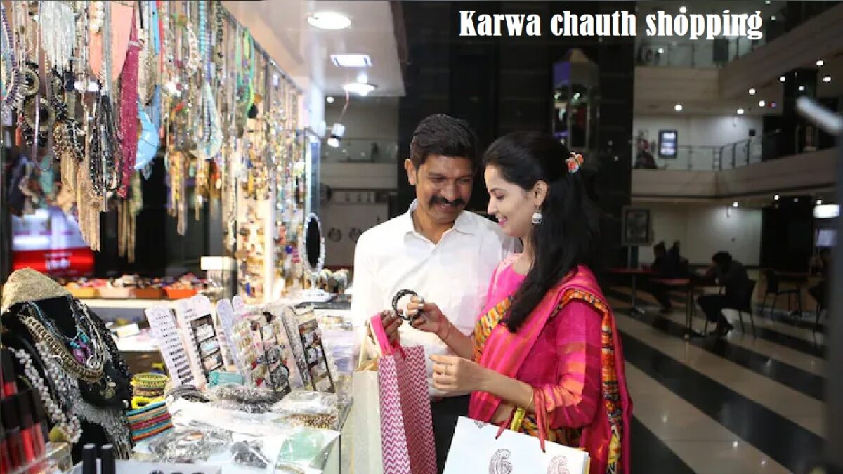 Karwa chauth shopping