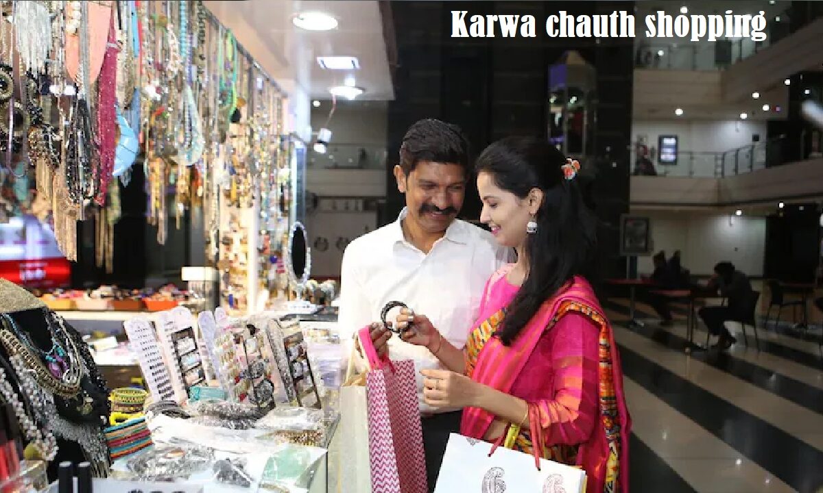 Karwa chauth shopping