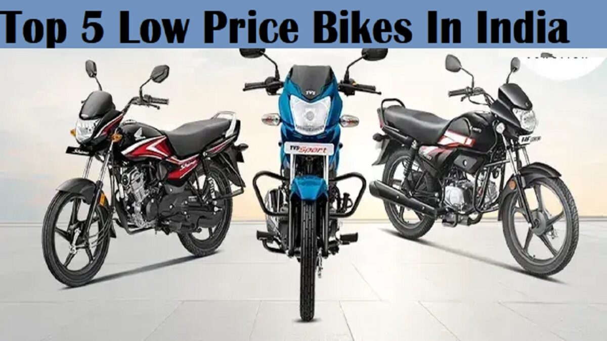 Top 5 Low Price Bikes In India