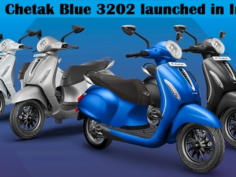 Bajaj Chetak Blue 3202 launched in India