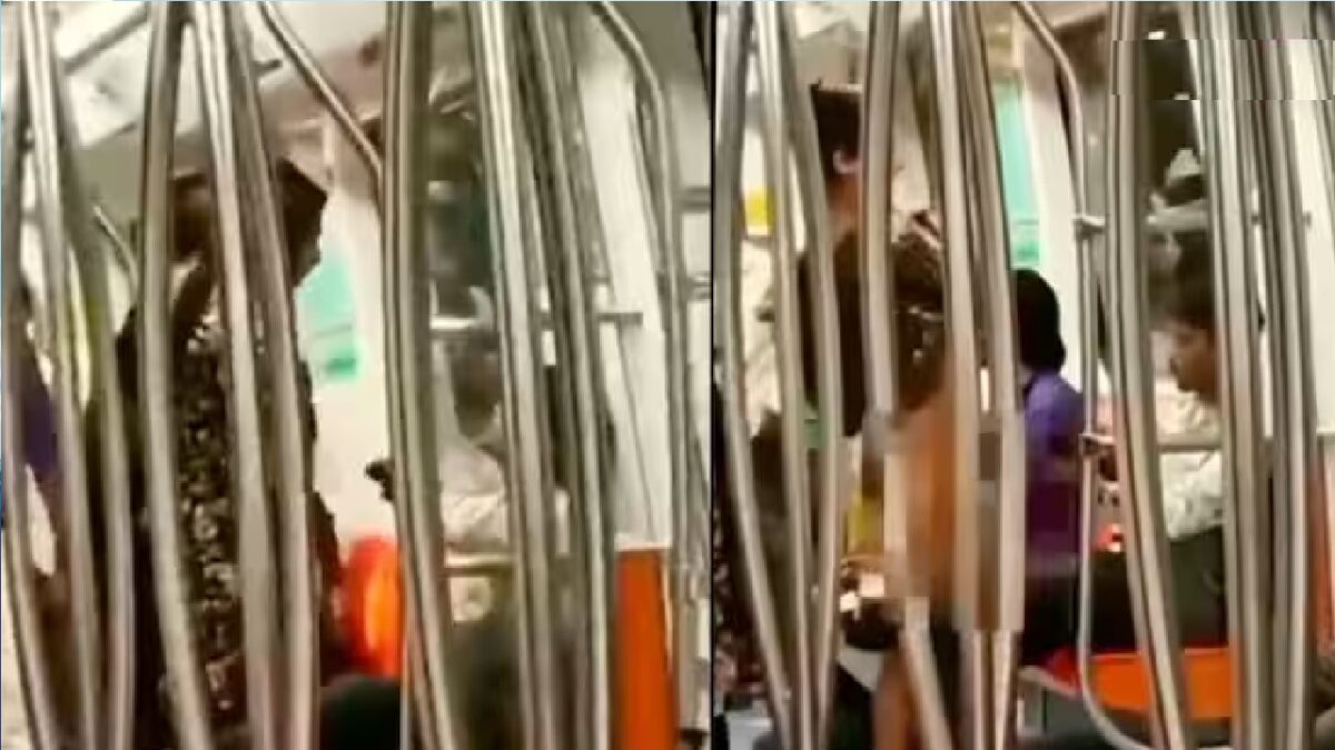 Delhi Metro Transgender Viral Video