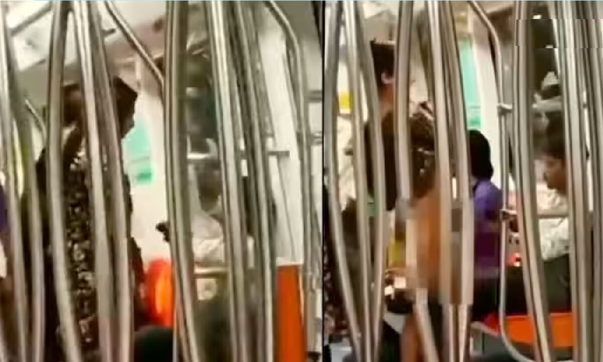 Delhi Metro Transgender Viral Video