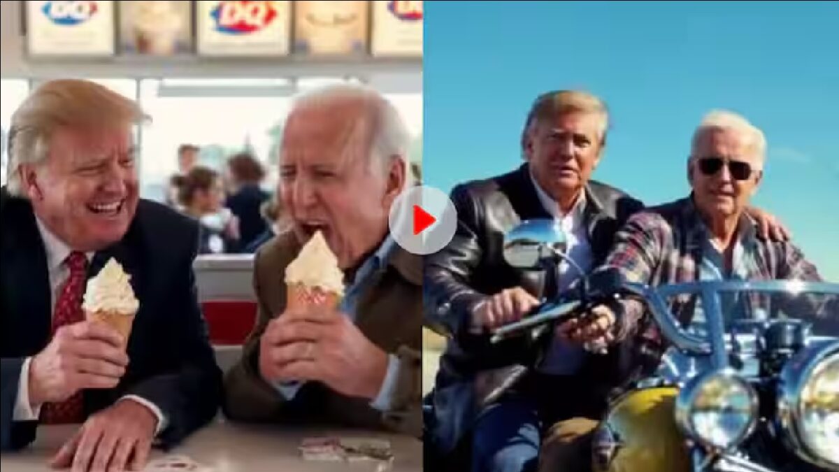 Joe Biden and Donald Trump