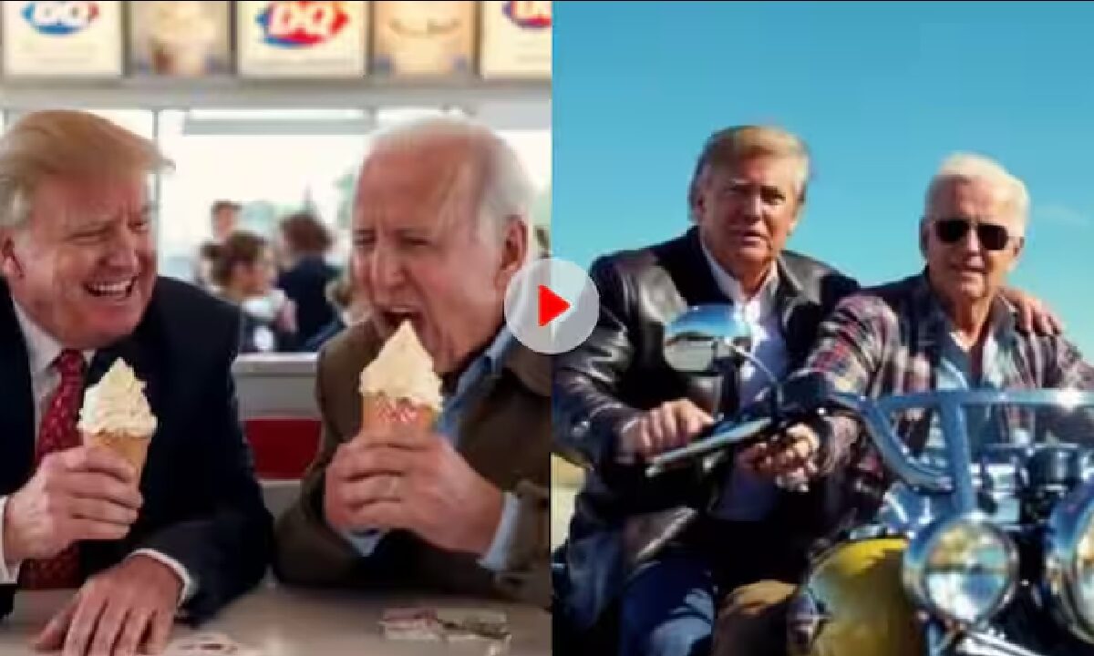 Joe Biden and Donald Trump