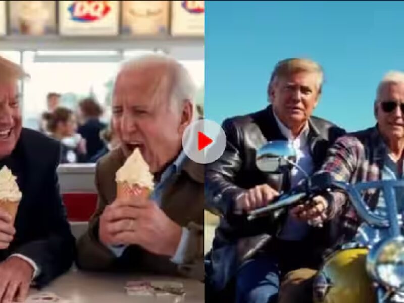 Joe Biden and Donald Trump