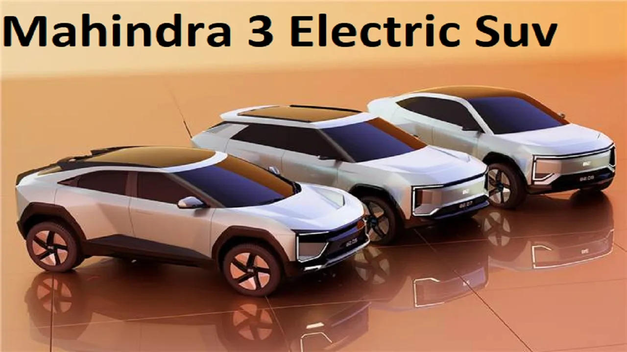 mahindra 3 electric suv