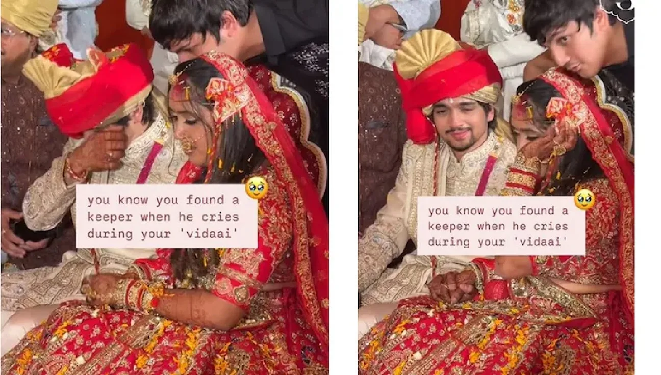 Groom Crying Viral Video