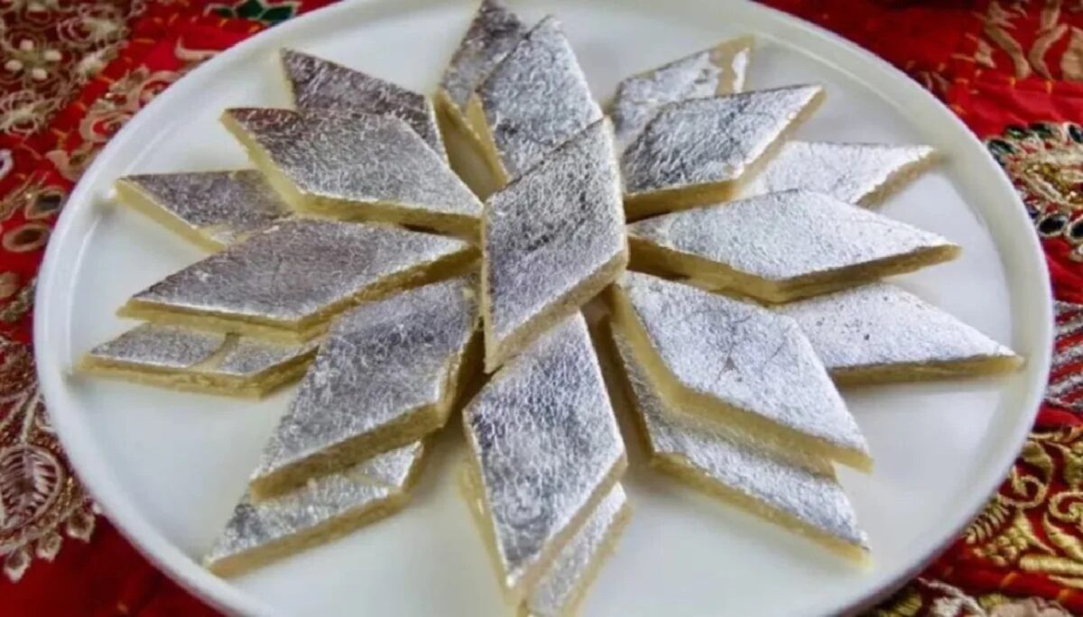 Make kaju katli barfi