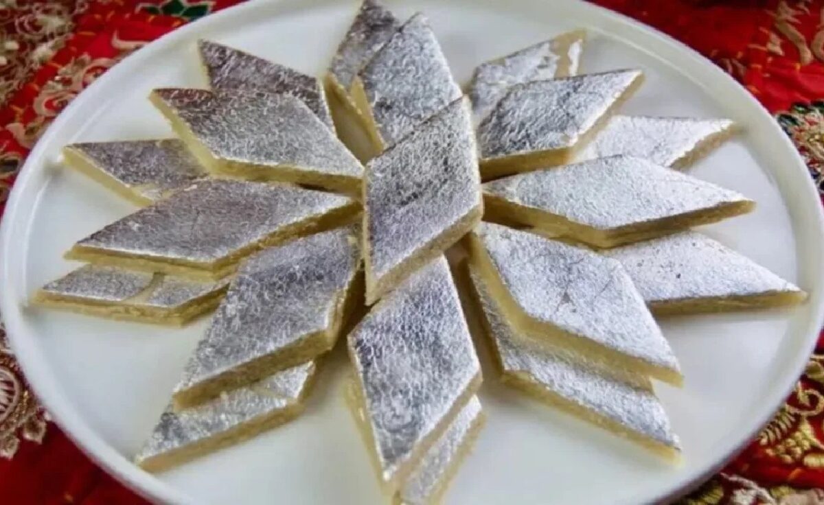 Make kaju katli barfi