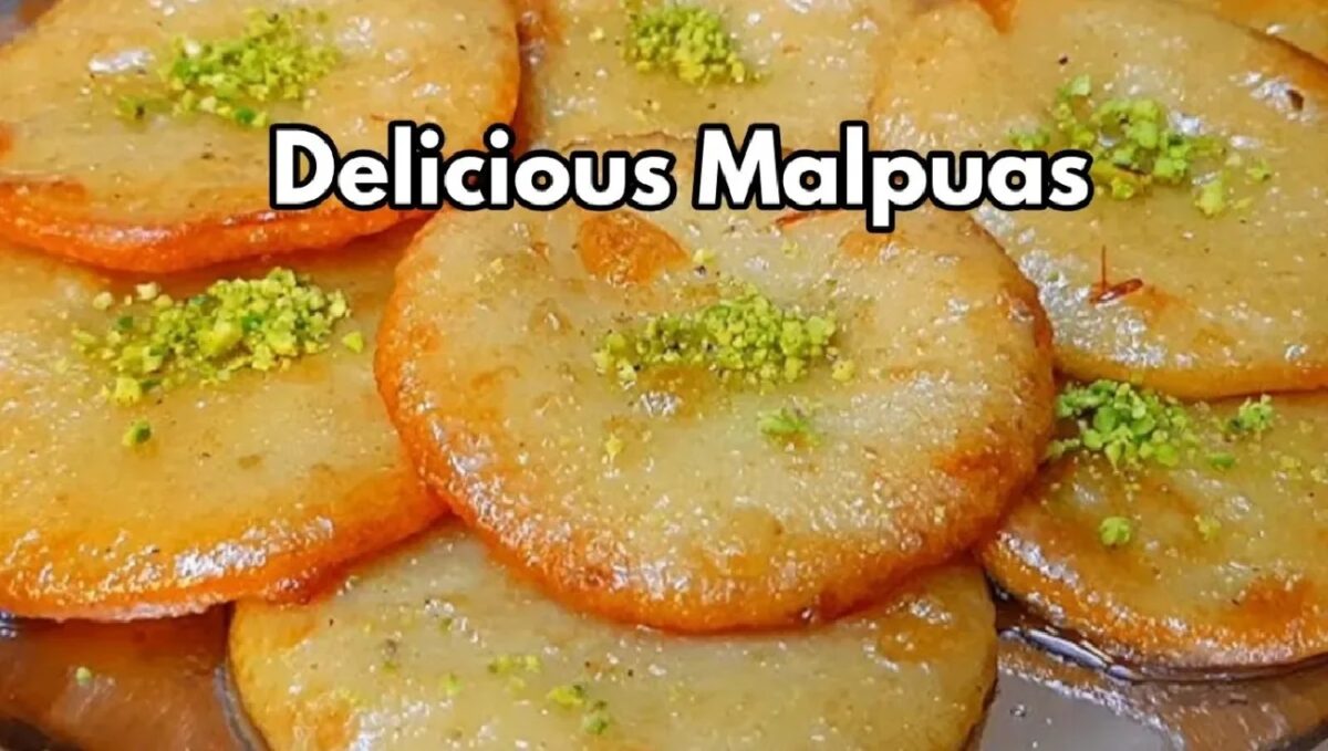 eating Malpua