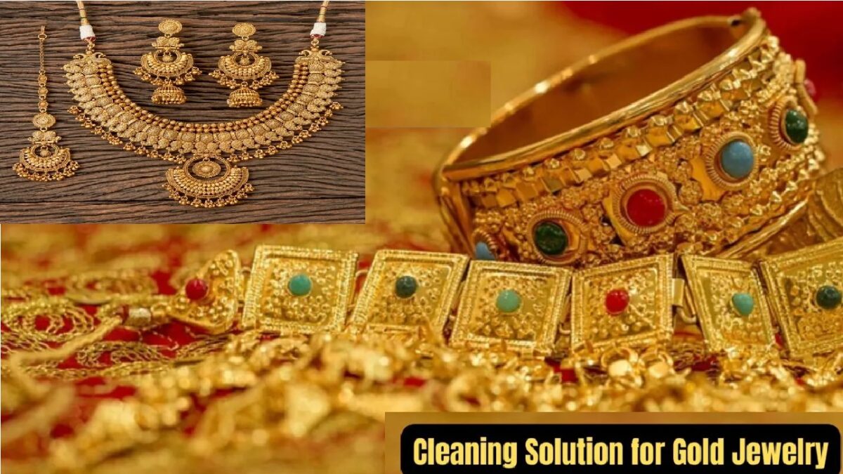 Cleaning Solution for Gold Jewelry