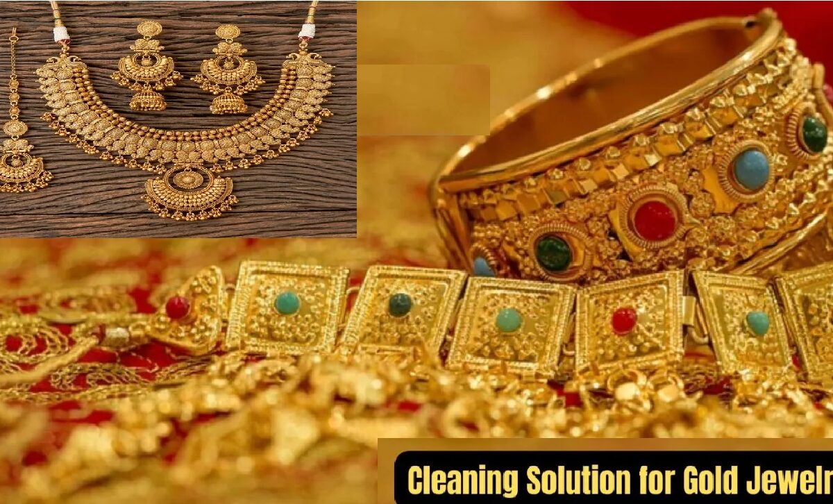 Cleaning Solution for Gold Jewelry