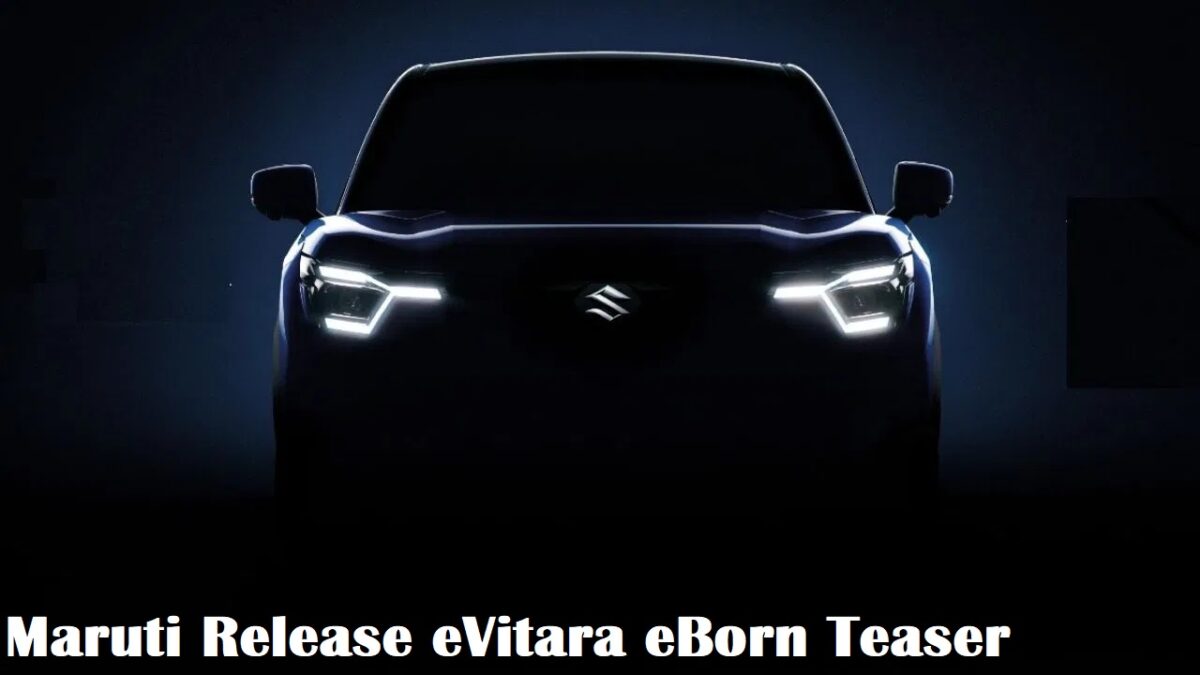 Maruti Release eVitara eBorn Teaser