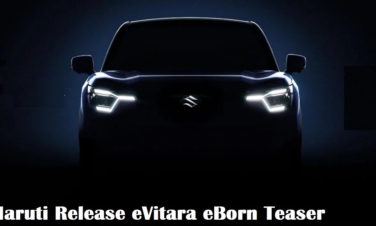 Maruti Release eVitara eBorn Teaser